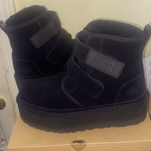 UGG Women’s Midnight Black Platform Boots